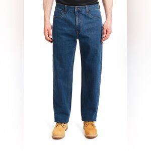 SMITH'S-STRETCH 5-POCKET WORK JEAN 34 X 34 Vintage Wash Unisex